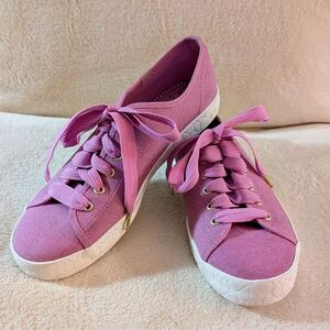 Kate Spade Orchid Canvas Sneakers